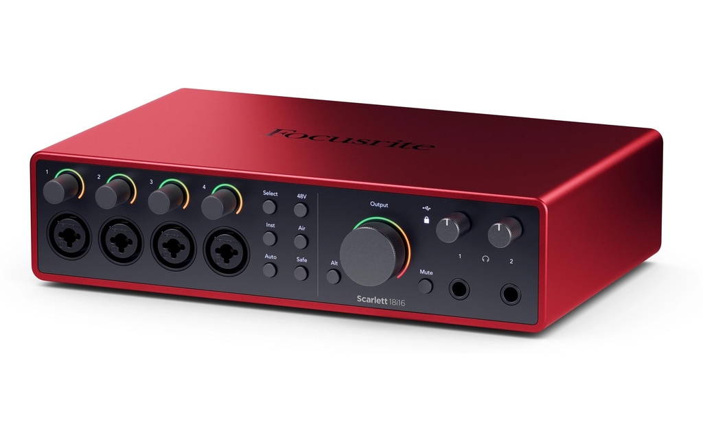 Focusrite Interface audio Scarlett 18i16 4th Gen