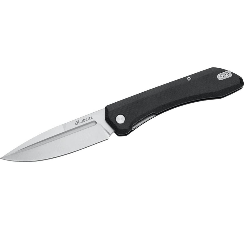 Herbertz Couteau de poche Outdoor Liner Lock noir G10