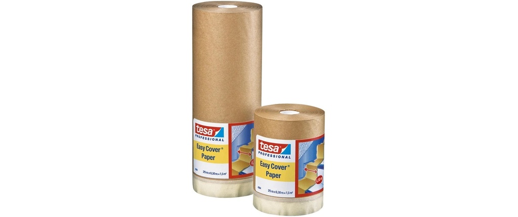tesa Easy Cover 4364 25 m x 180 mm, marron