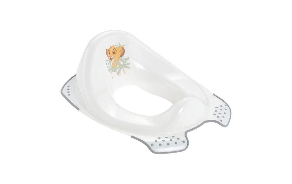 keeeper Ewa Lion King Réducteur de siège de toilette plastique blanc