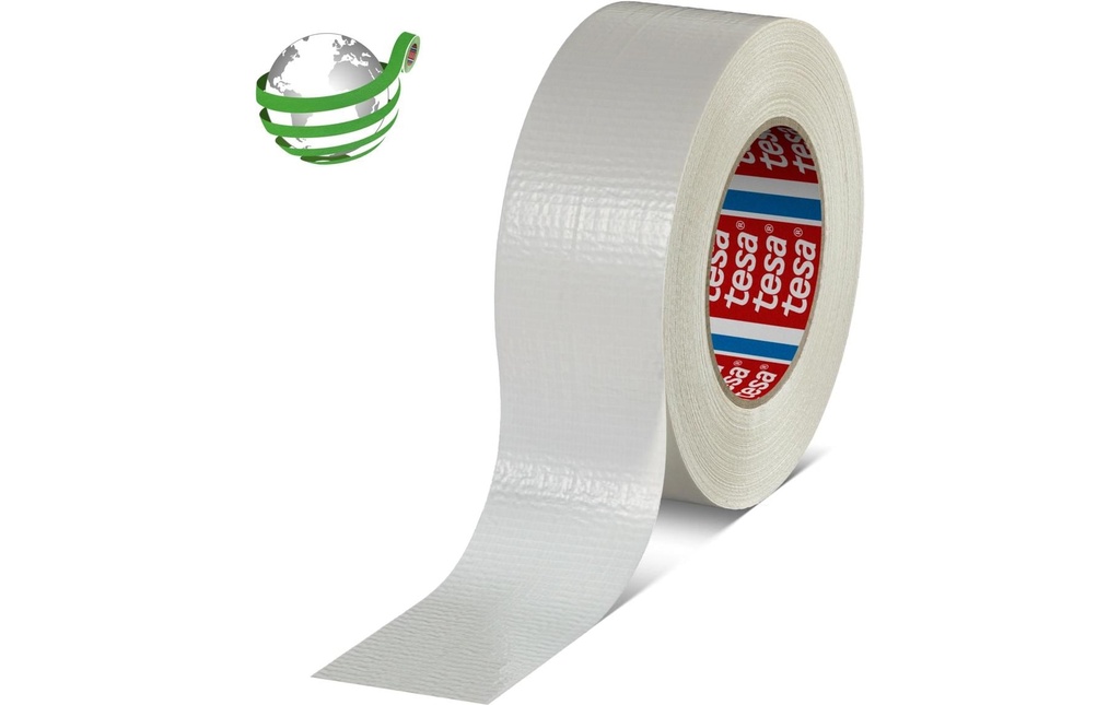 tesa Ruban adhésif 60462 50 mm x 50 m, Blanc