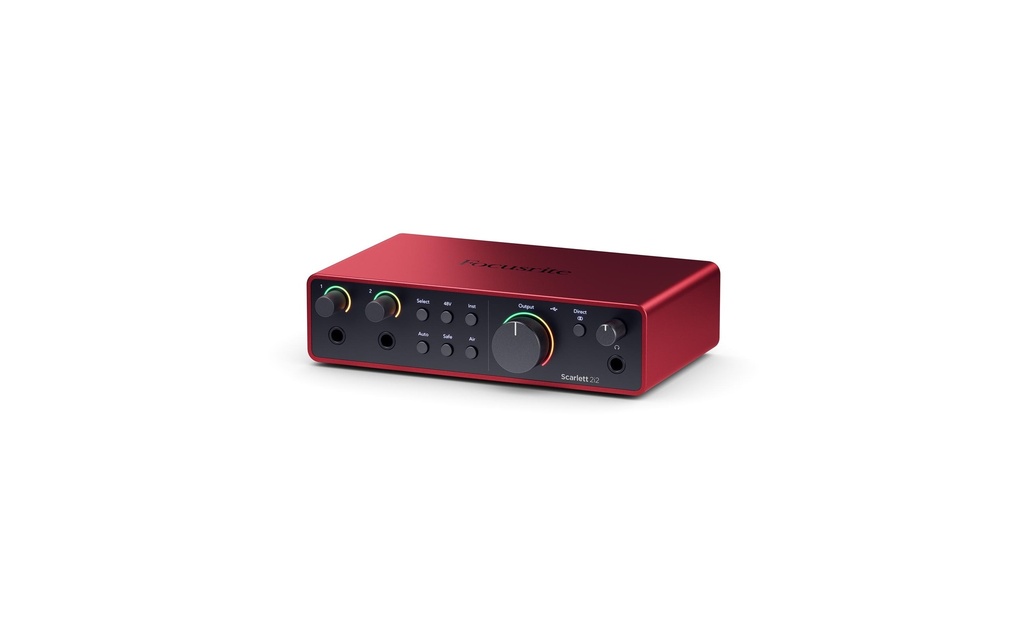 Focusrite Interface audio Scarlett 2i2 – 4th Generation
