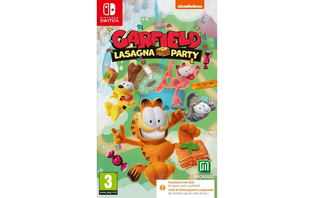 CentreSoft Garfield : La fête des lasagnes (Code in a Box)