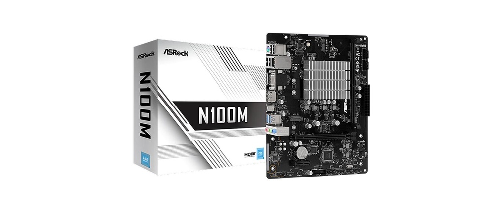 ASRock Carte mère N100M
