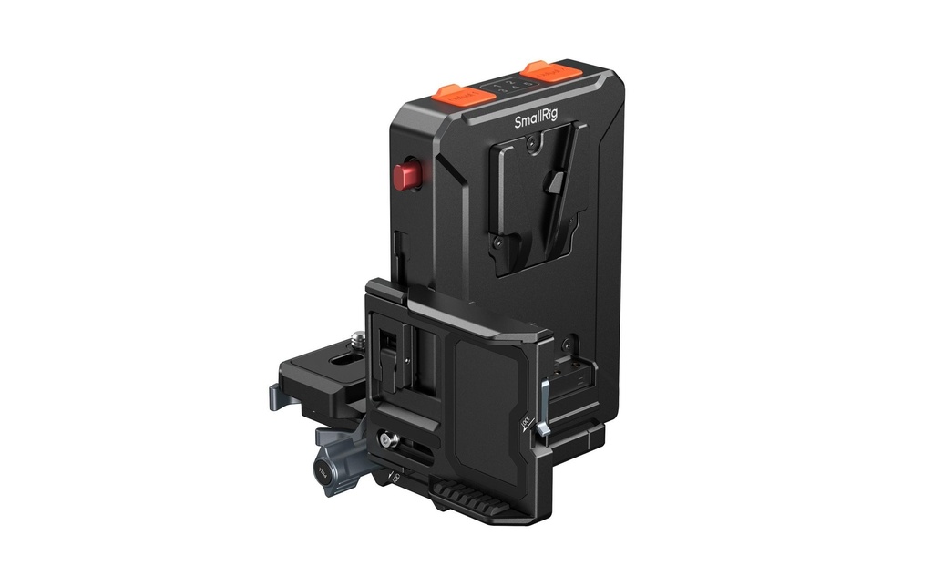 Smallrig 5899 Plaque d'adaptation pour batterie V-Mount Intelligent, Arca-Swiss