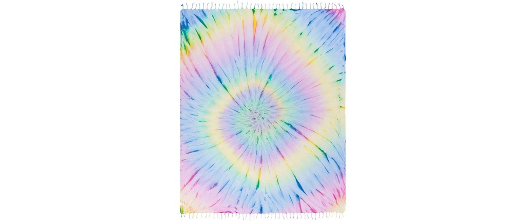 Haushaltsware Envie de randonnée Coton à motifs Tie-Dye XL 157 x 193 cm