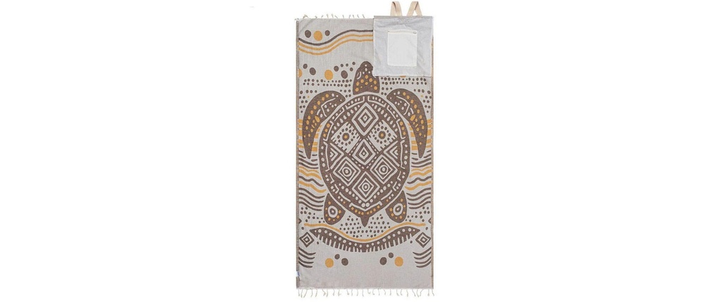 Haushaltsware Serviette de plage SAC À SERVIETTES KIKI 94 x 170 cm