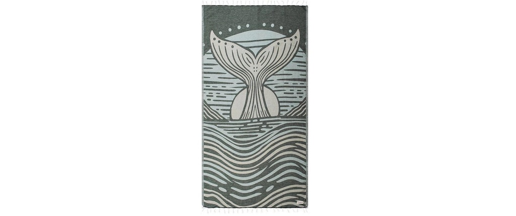 Haushaltsware MARISOL Coton biologique Legion Blue 170 cm