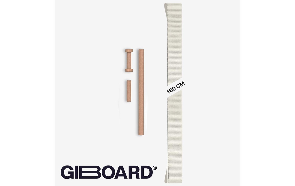 GIBBON Gibbon Slackboard Line Pure Blanc 1.6 m x 5 cm