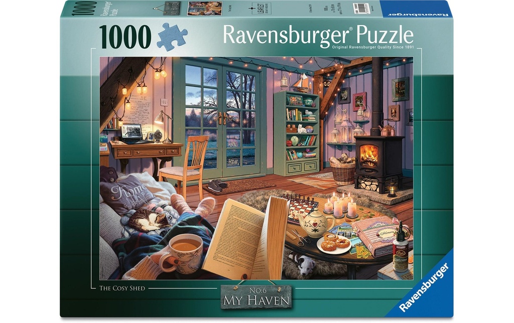 Ravensburger Puzzle Agréable abri de jardin