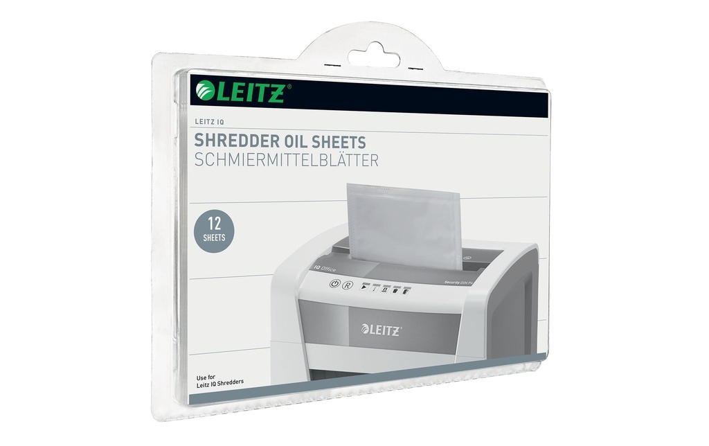 LEITZ Feuilles huile IQ pqt à 12flle (12 pces)