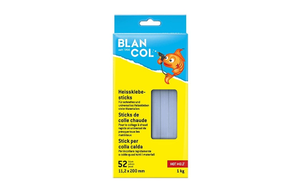 BLANCOL Pistolet à colle PROFI 52rech. (52 pces)