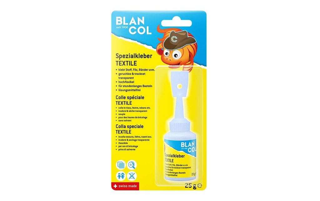 BLANCOL Colle spéciale TEXTILE (25 pces)