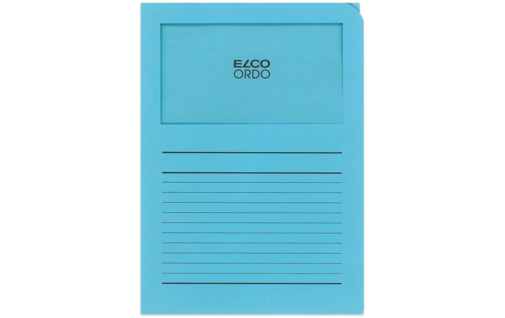 ELCO Ordo classico av.impr. bleu cl (100 pces)