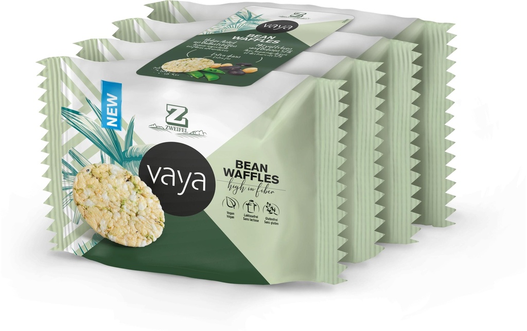 ZWEIFEL Vaya Bean Waffles Multipack (4 pces)