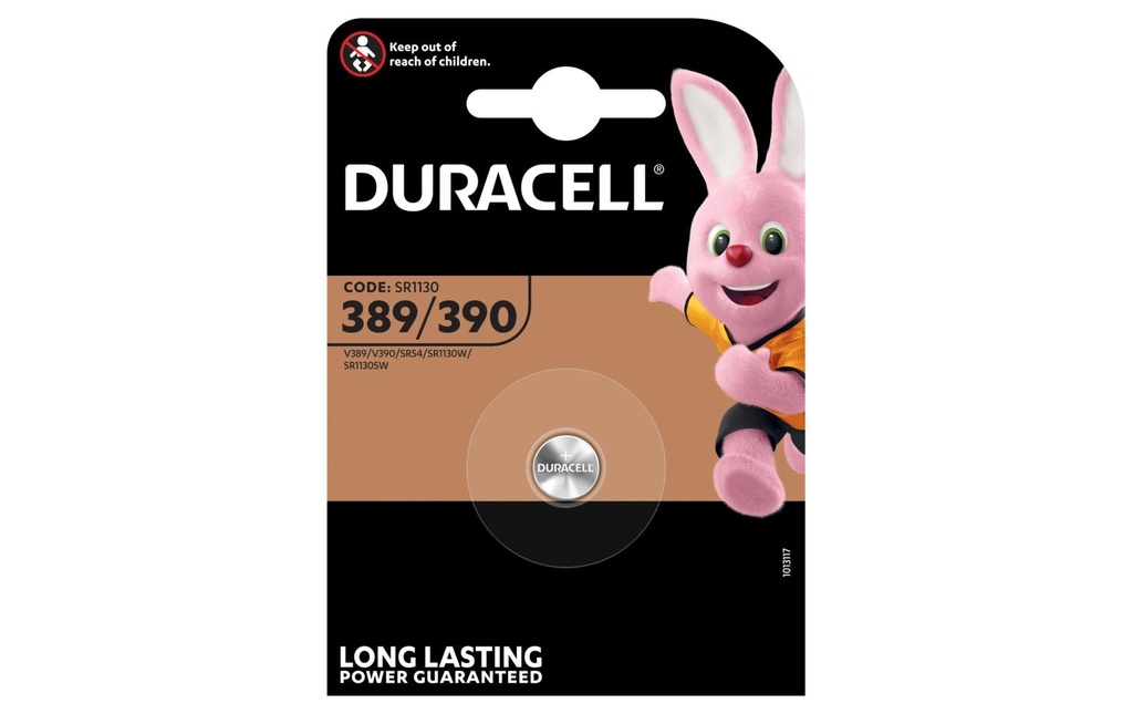 [135015000] DURACELL Piles boutons SR54 389/390