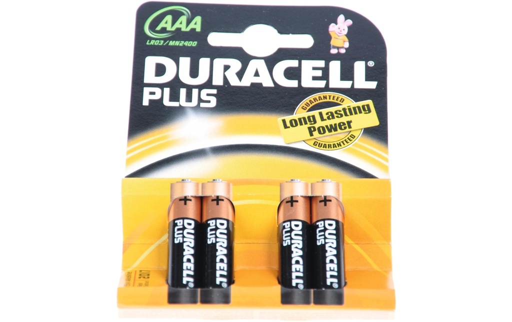 [135018458] Duracell Pile Plus Power AAA , 4 Pièce/s