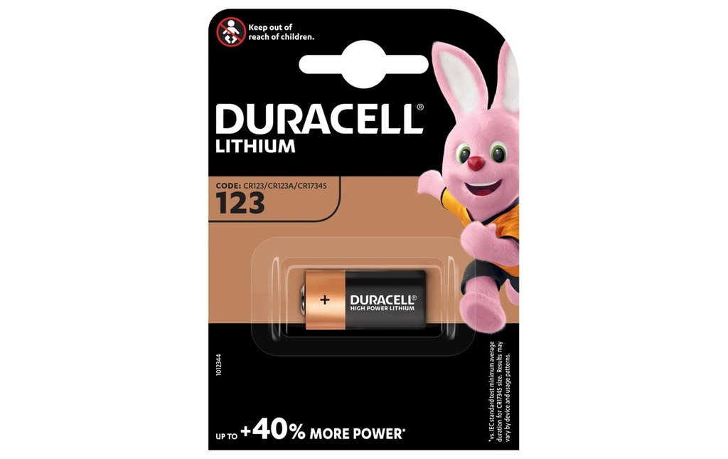 [135123106] DURACELL Piles B1 123/CR17345
