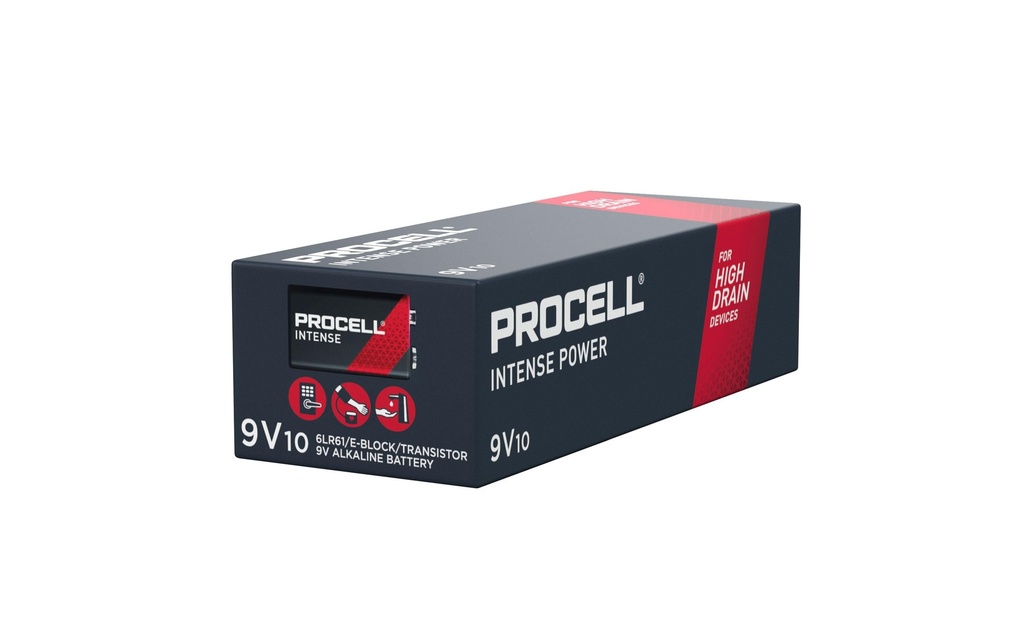 [135202889] PROCELL Pile Procell 6LR61/pV (10 pces)