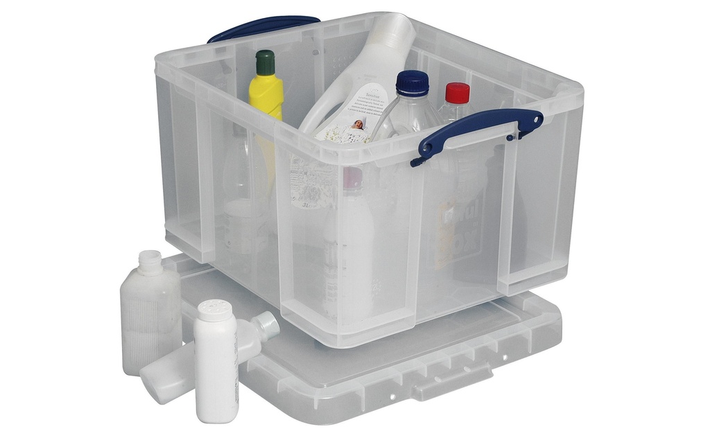 REALLY USEFUL BOX Box rangement 42l transparent