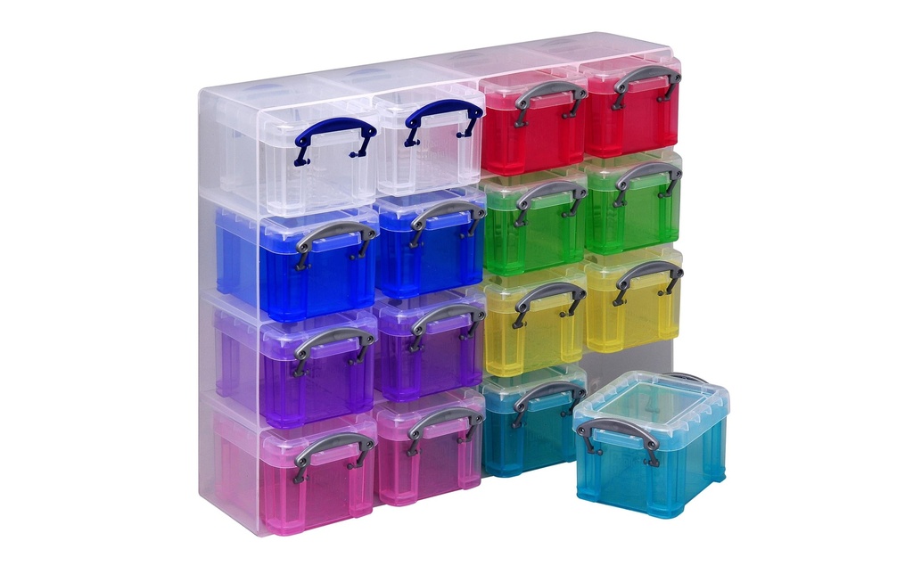 REALLY USEFUL BOX Organizer 16x0.14l couleur ass (16 pces)