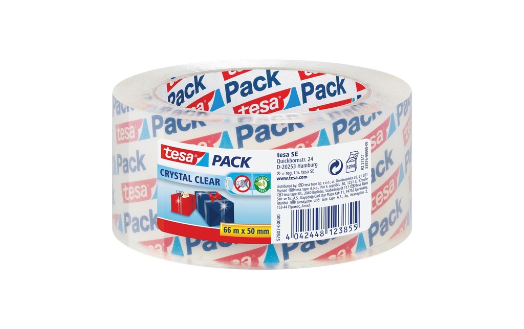 TESA tesapack PP ultrasolide clear (66 pces)