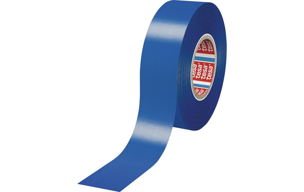 tesa Ruban adhésif isolant électrique tesaflex 19 mm x 33 m, Bleu