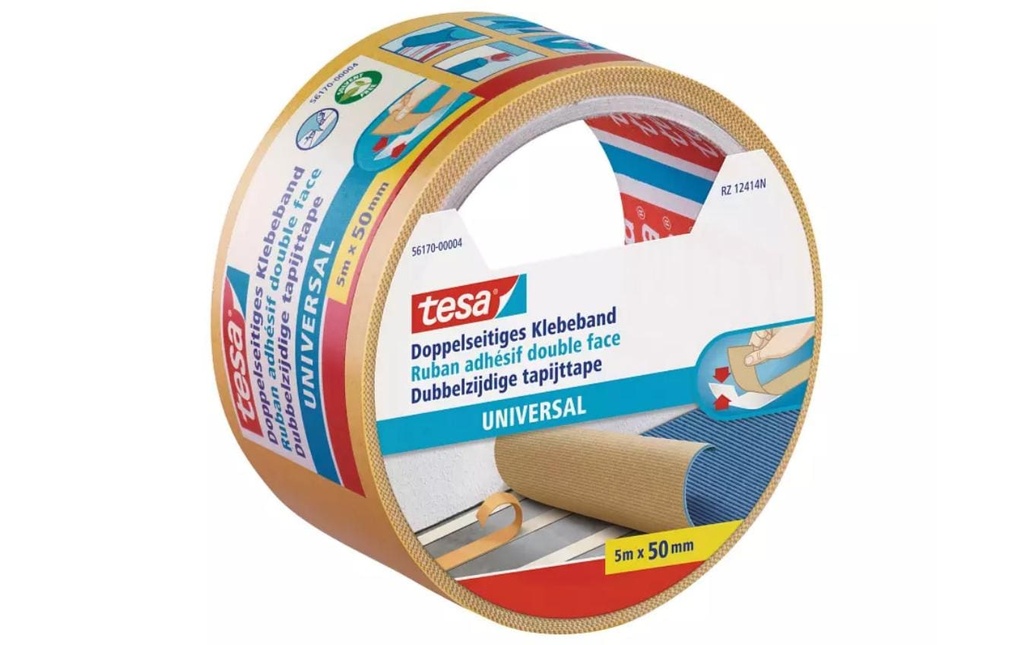 tesa Ruban adhésif Universal 50 mm x 5 m, Blanc