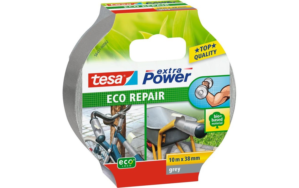 TESA Rub.tissuRepairRem10mx38mm gri