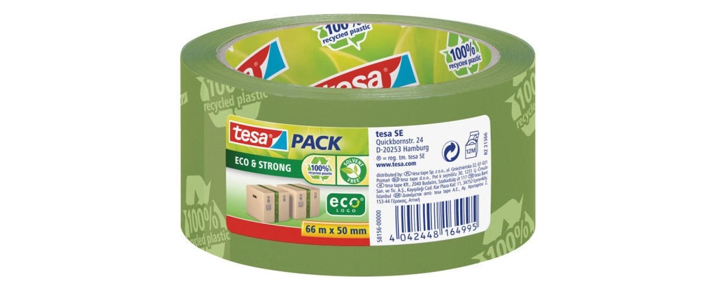 tesa Ruban adhésif eco & strong 50 mm x 66 m, vert