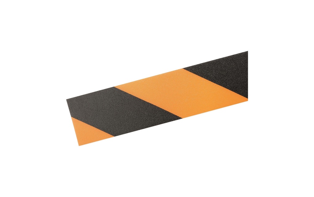 DURABLE Bande marqu.sol autoc.jaune/no (30 pces)