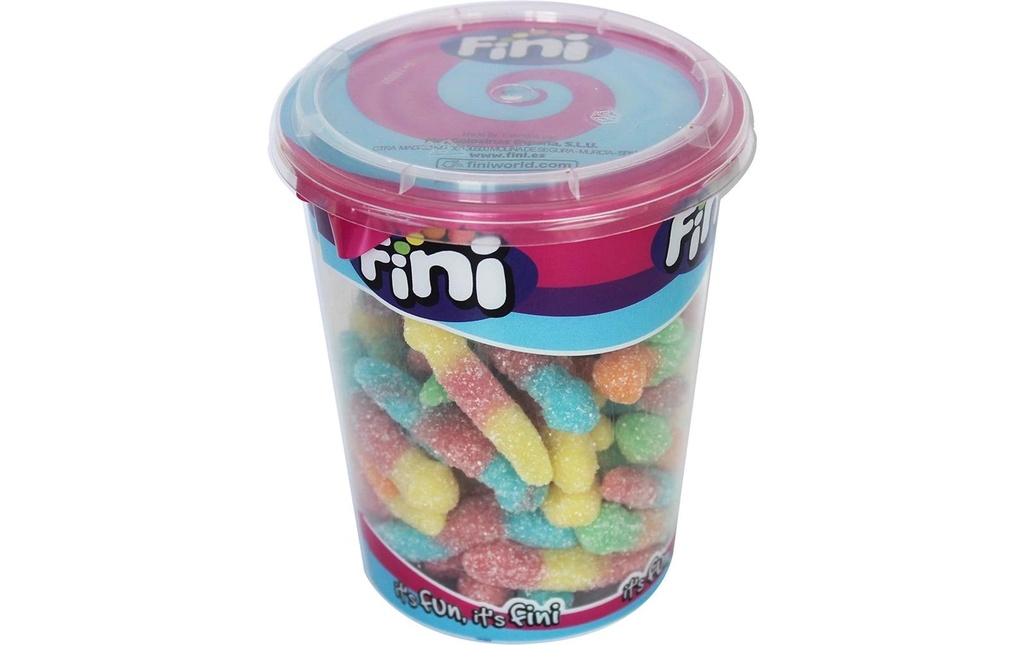 FINI Cup g.de fruit Jelly Worms 200 (200 pces)
