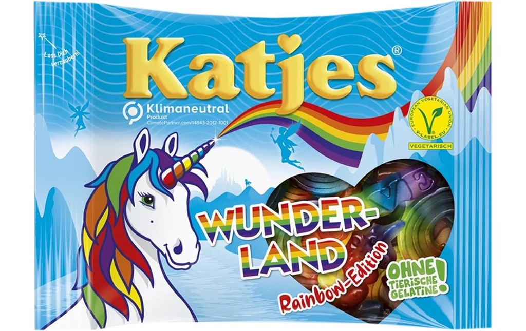 Katjes Bonbons Wunderland Rainbow Edition 175 g