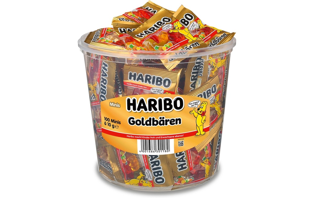 HARIBO Haribo oursons d'or mini-sach. (100 pces)