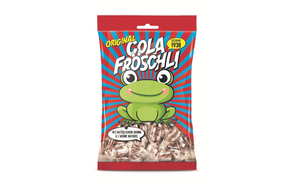 COLA-FRÖSCHLI Grenouilles COLA Cola-Fröschli (140 pces)