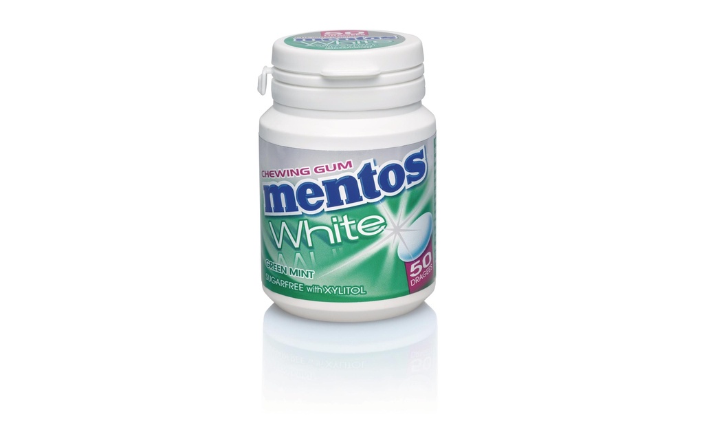 MENTOS Mentos Gum white green mint (75 pces)