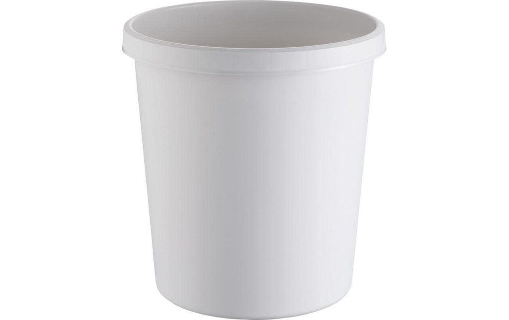 HELIT Corbeille à pap.30lit.gris cl.