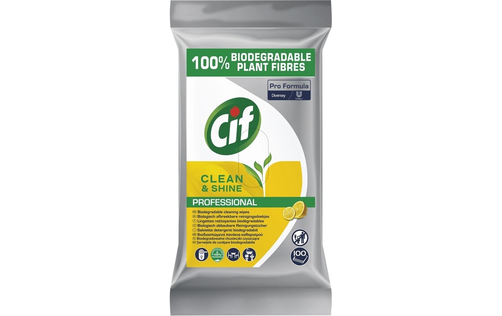 CIF Cif Clean&Shine linget.nettoy. (100 pces)