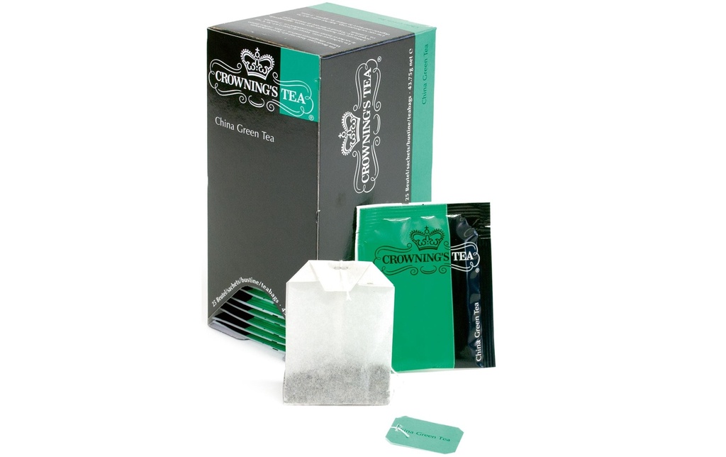 CROWNING'S TEA Tee China Green 25pcs (25 pces)