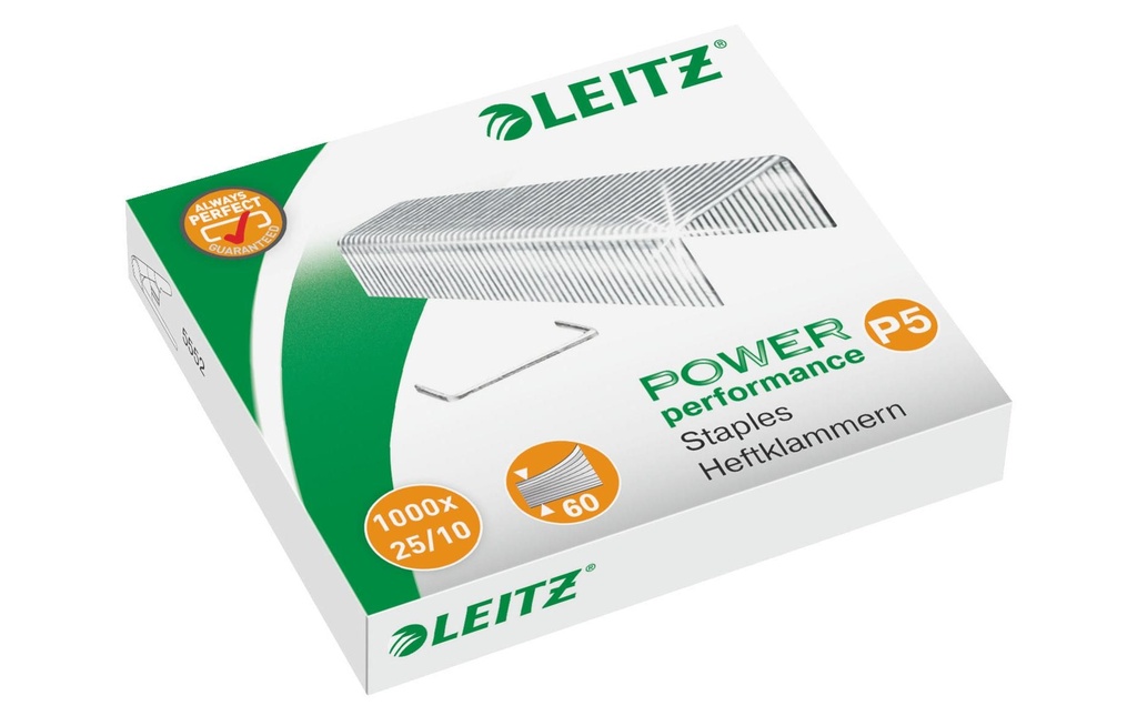 LEITZ agrafes 25/10 5574 (1000 pces)