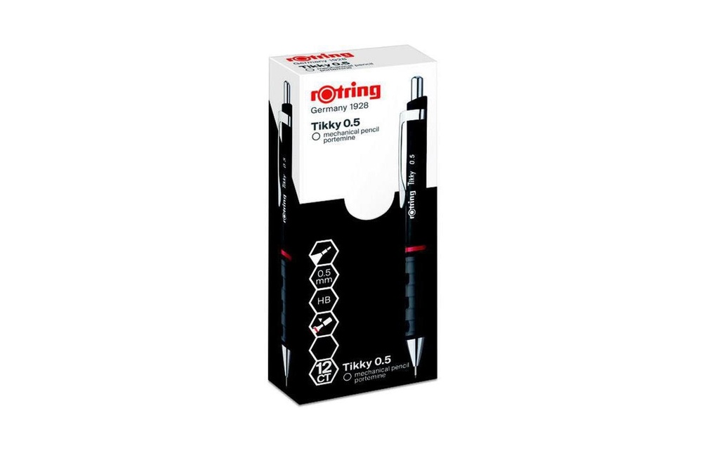ROTRING Porte-mines Tikky 0.5 noir