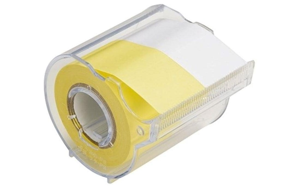 YAMATO Memoc Paper 25mmx10m blanc/jau (20 pces)