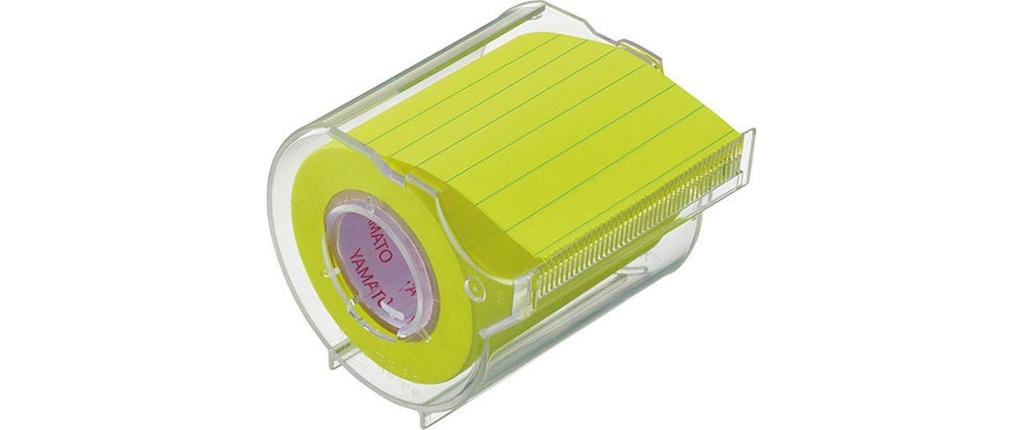 YAMATO Memoc Paper 50mmx10m jaune lig (10 pces)