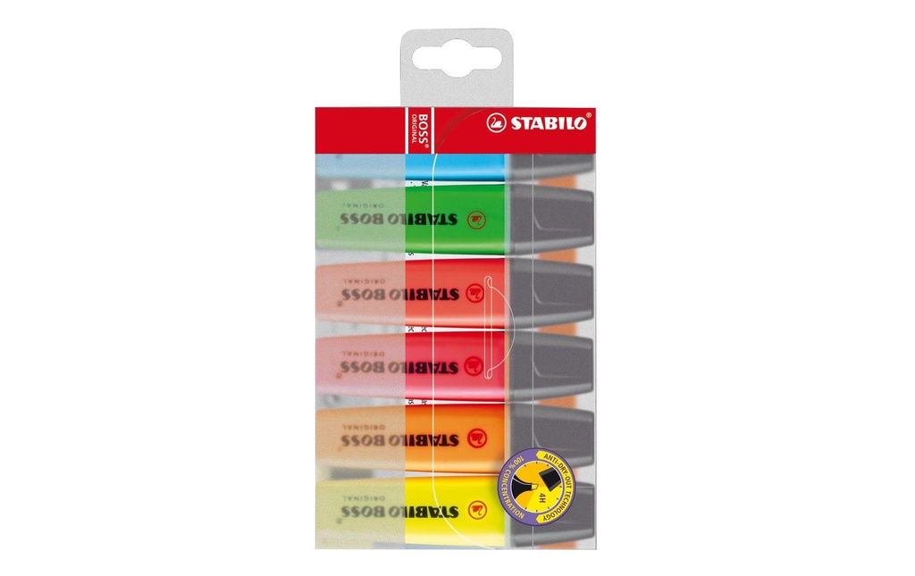 STABILO STABILO Boss Original étui (6 pces)