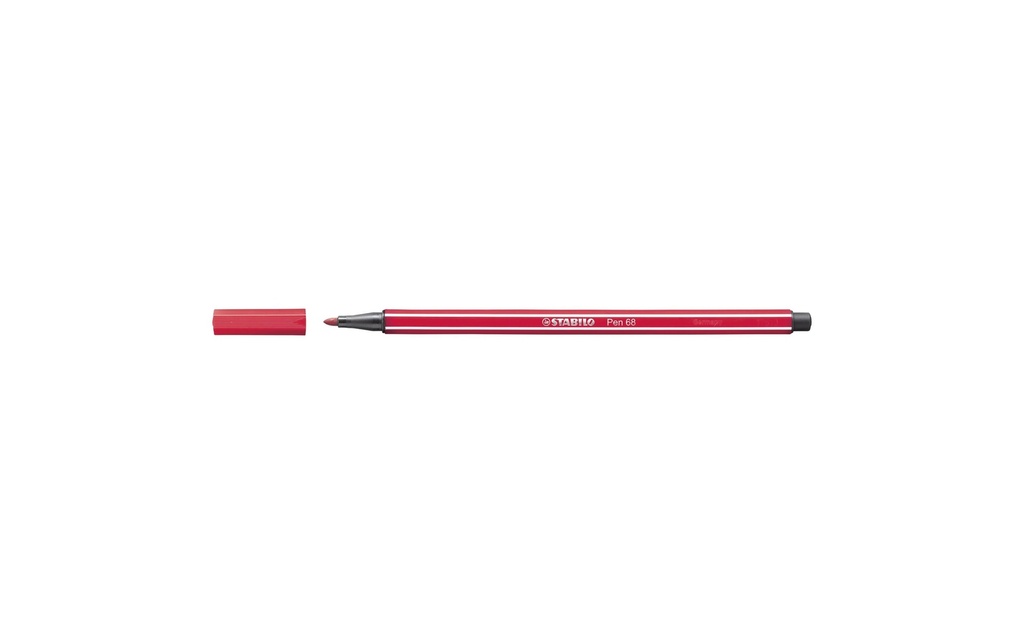 STABILO Pen 68 rouge foncé