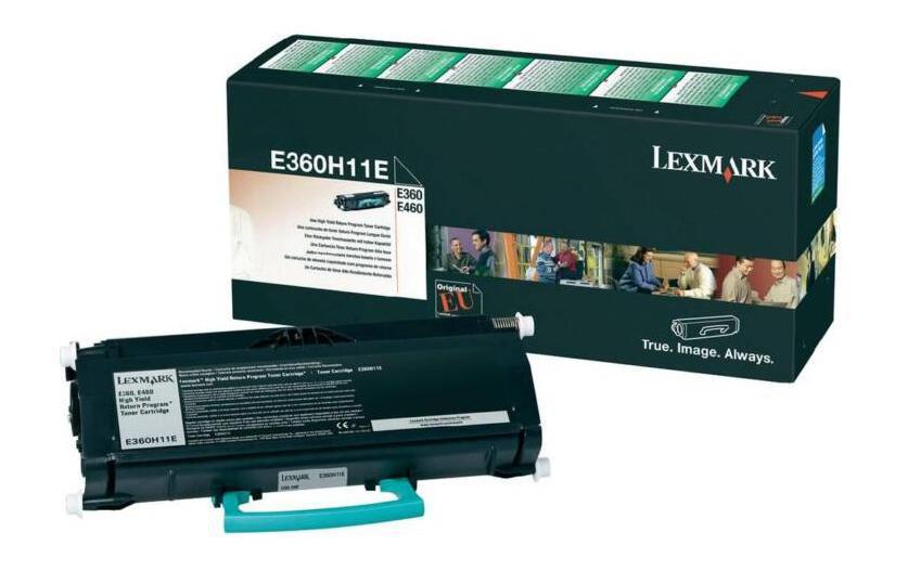 LEXMARK Lexmark toner ret. E360H11E bk