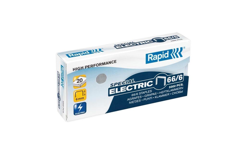RAPID Agrafes 6mm 66/6 (5000 pces)