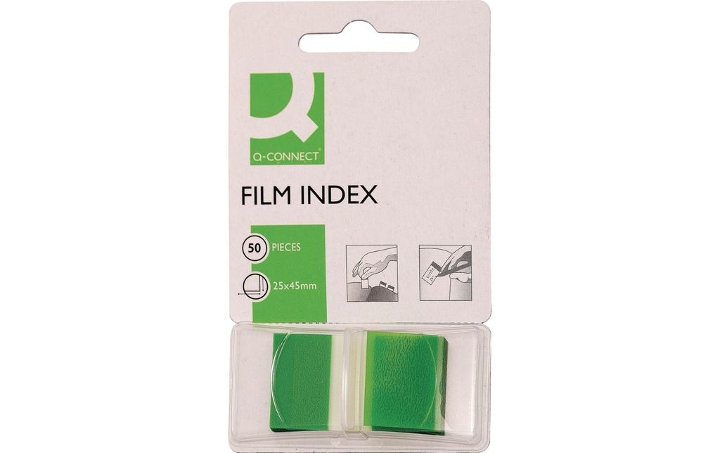 Q-CONNECT Index Marker vert (50 pces)