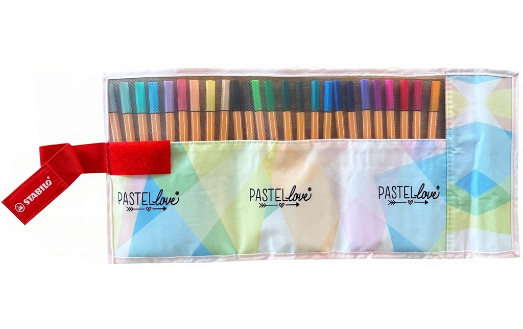 STABILO Point 88 set-roller Pastellove (25 pces)