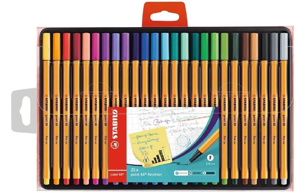 STABILO Point 88 étui (25 pces)